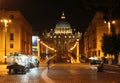 Rome Ã¢â¬â View of Saint PeterÃ¢â¬â¢s Basilica along Via della Conciliazione